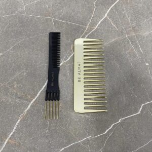 BE ALMAÍ Wave Styling Volume Comb & Gold Comb