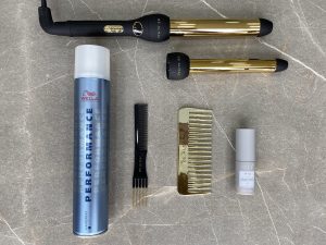 NEW BE ALMAÍ Wand & Product Styling Set - Wand, Volume Comb, Gold Comb, Hairspray & Volume Powder