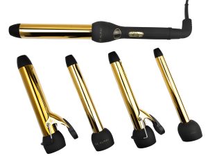 BE ALMAÍ Wave & Curl Styling Wand with 19mm, 25mm & 32mm Attachments Set