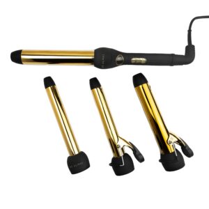 BE ALMAÍ Wave & Curl Styling Wand with 25mm & 32mm Clip Barrel Attachments