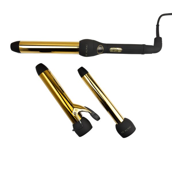 BE ALMAI Wave & Curl Styling Wand with 32mm Clip Barrel Attachment